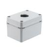 Pushbutton Enclosure, 1 Hole, 30.5mm, Polyester, Gray的图片